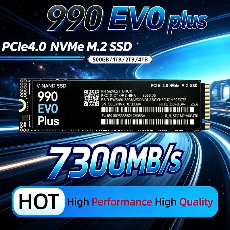 M.2 Nvme 4Tb Pcie 4.0 Ssd - محرك أقراص صلبة داخلي جديد 990