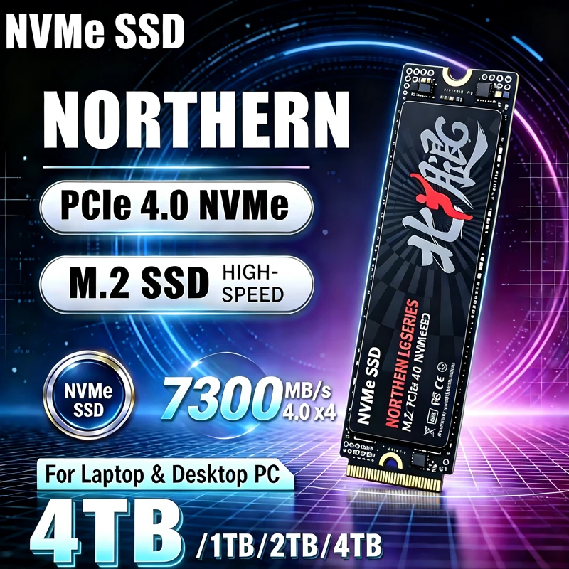 M.2 Nvme 4Tb Pcie 4.0 Ssd - قرص تخزين داخلي فائق السرعة بتقنية