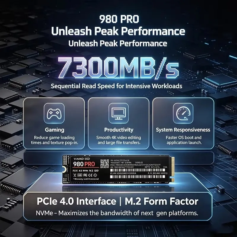 قرص تخزين داخلي فائق السرعة 98 - مراجعة M.2 Nvme 4Tb Pcie 4.0 Ssd وسعره