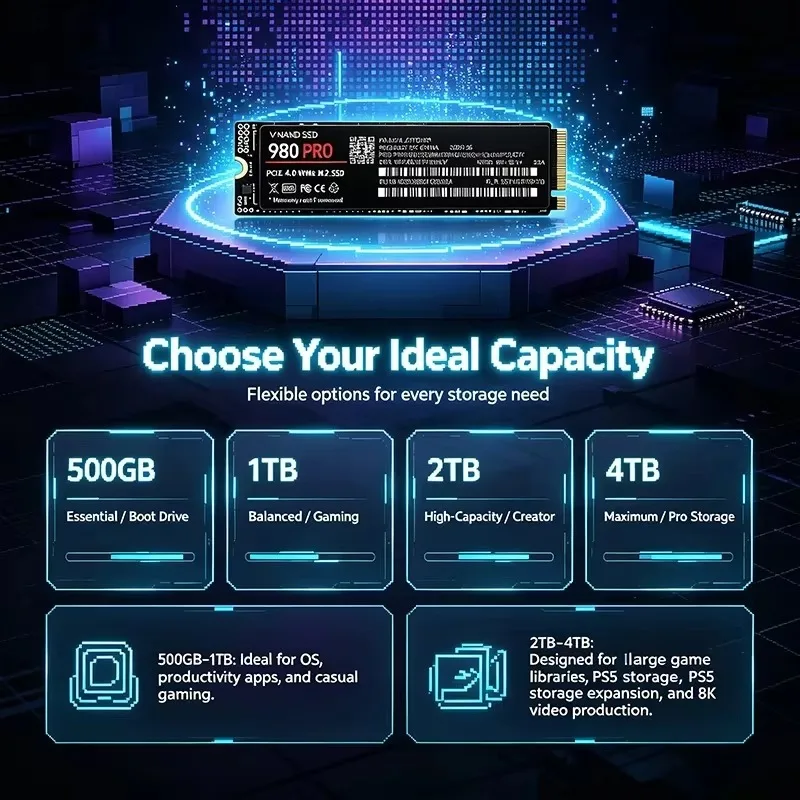 قرص تخزين داخلي فائق السرعة 98 - مراجعة M.2 Nvme 4Tb Pcie 4.0 Ssd وسعره