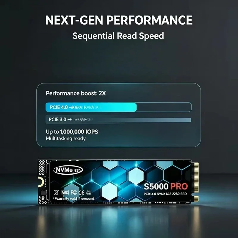 قرص تخزين داخلي S5000 PRO M.2  - مراجعة M.2 Nvme 4Tb Pcie 4.0 Ssd وسعره