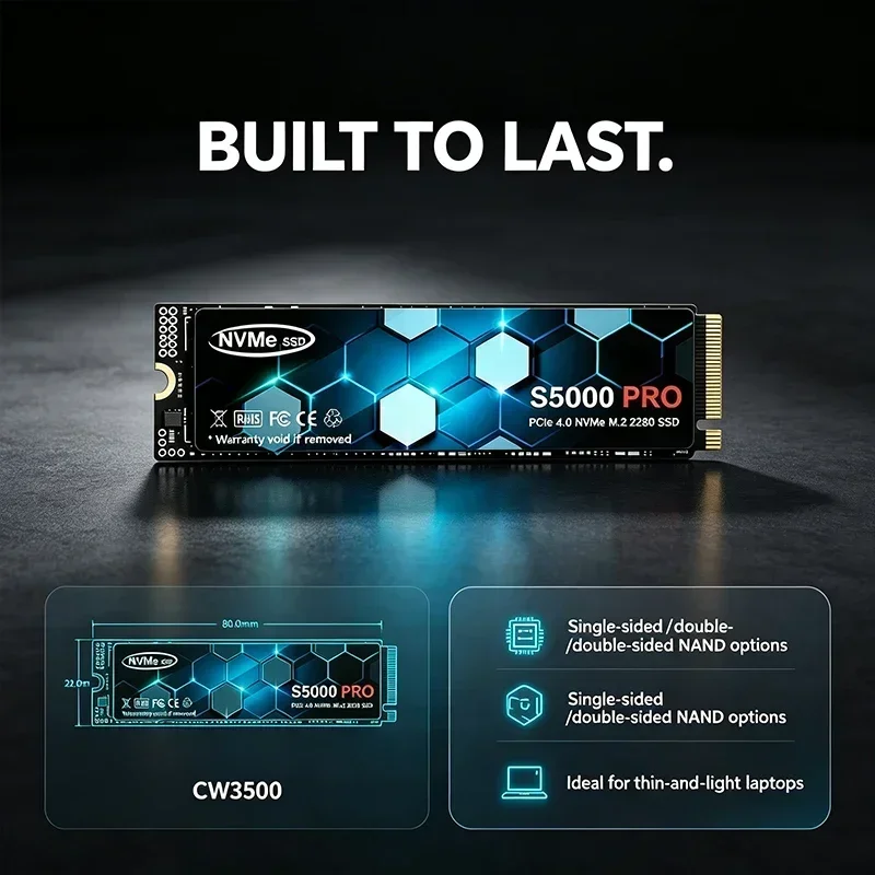 قرص تخزين داخلي S5000 PRO M.2  - مراجعة M.2 Nvme 4Tb Pcie 4.0 Ssd وسعره