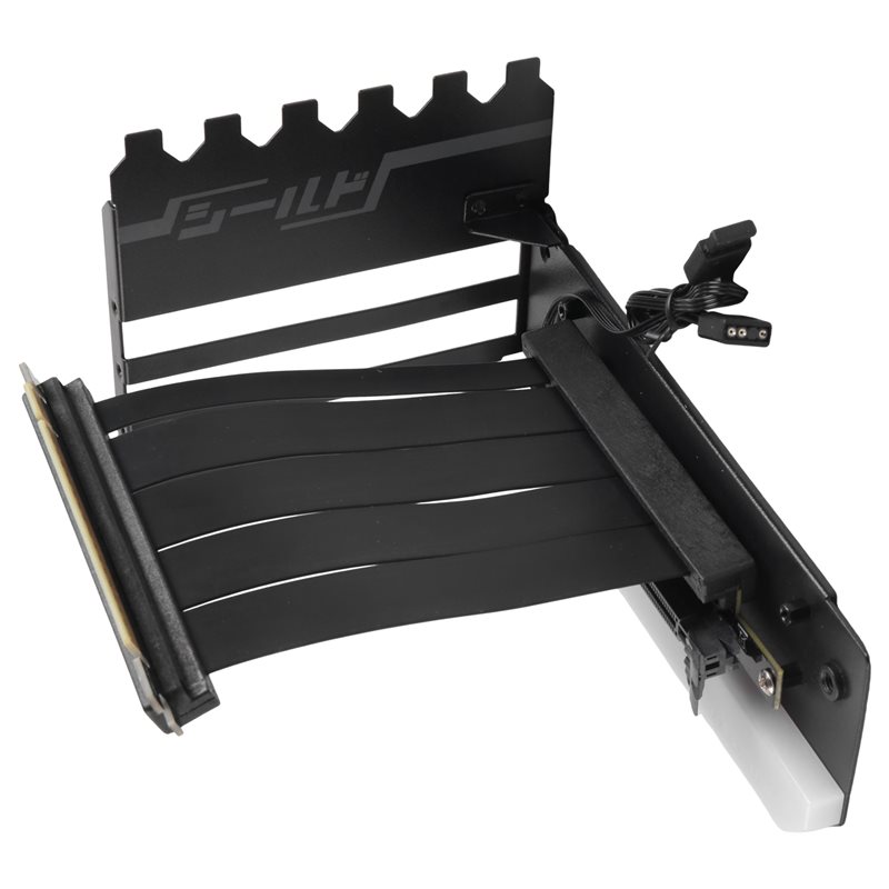 حامل تثبيت عمودي فعال لبطاقة ا - مراجعة Pcie 4.0 X16 Riser Cable 90 Degree وسعره