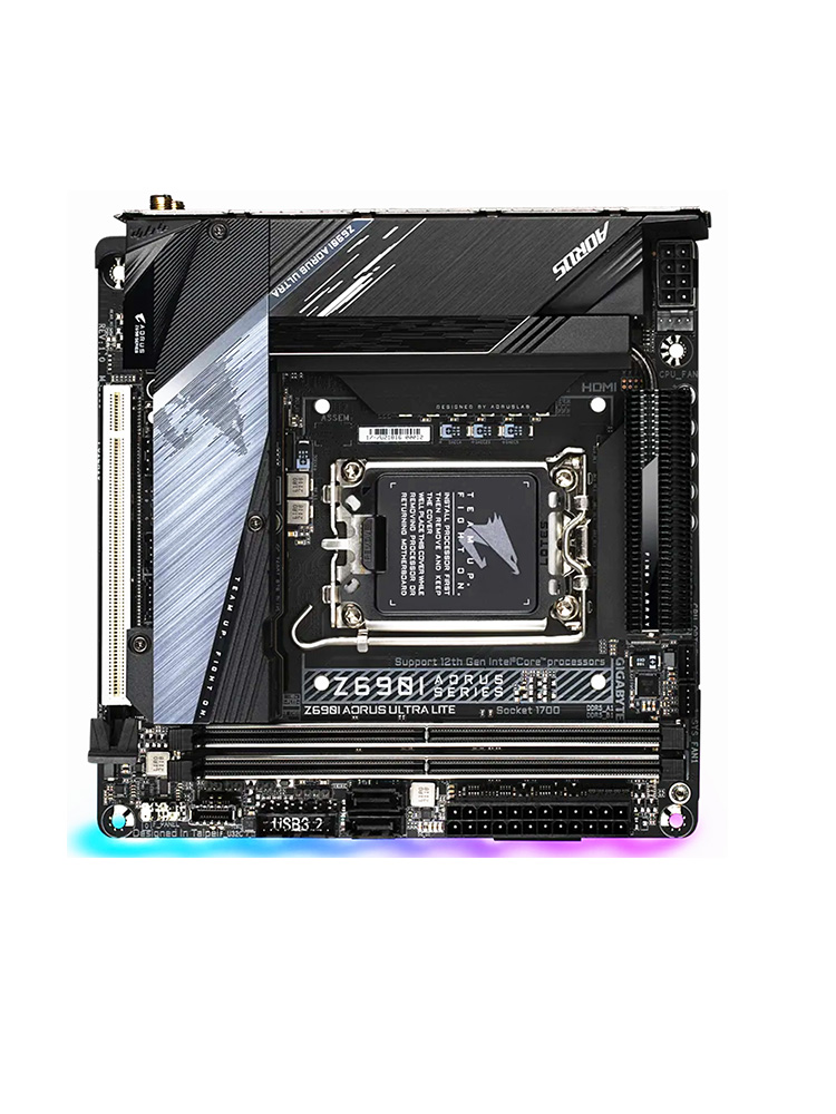 لوحة أم Gigabyte Z690I AORUS U - مراجعة Lga 1700 Ddr5 Itx Motherboard وسعره