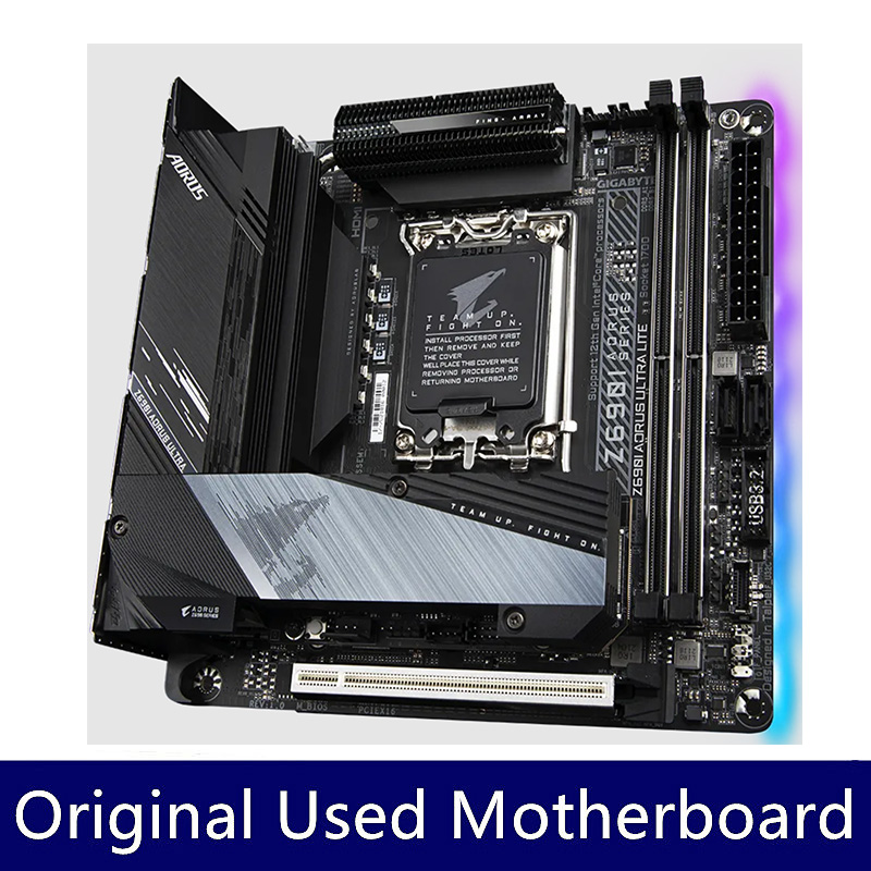 لوحة أم Gigabyte Z690I AORUS U - مراجعة Lga 1700 Ddr5 Itx Motherboard وسعره