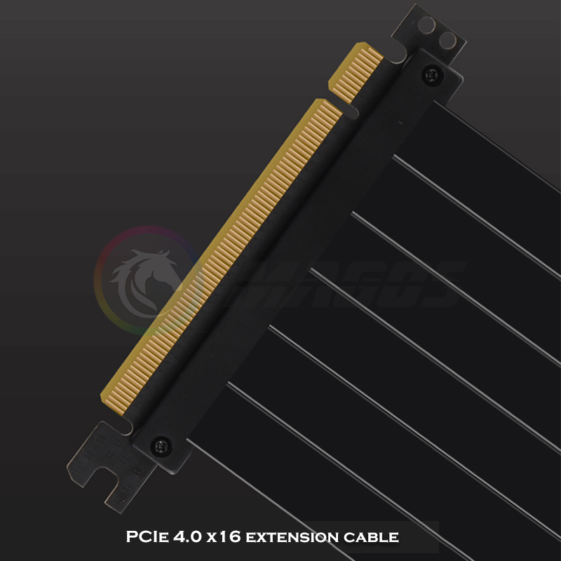 PCIE 4.0 X16 Riser Cable Video - مراجعة Pcie 4.0 X16 Riser Cable 90 Degree وسعره
