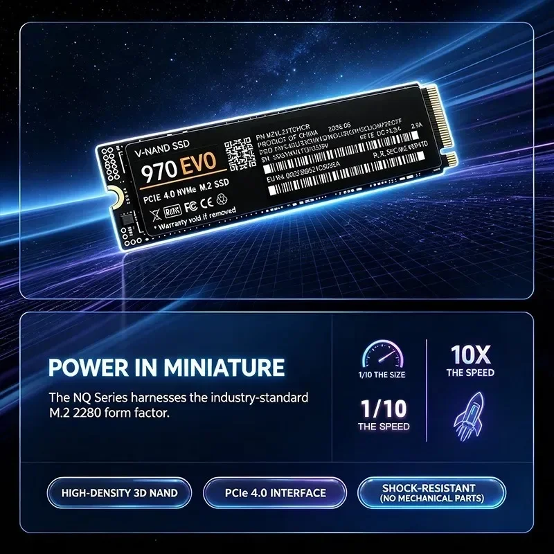 970 EVO NVMe M.2 2280 SSD PCIe - مراجعة M.2 Nvme 4Tb Pcie 4.0 Ssd وسعره