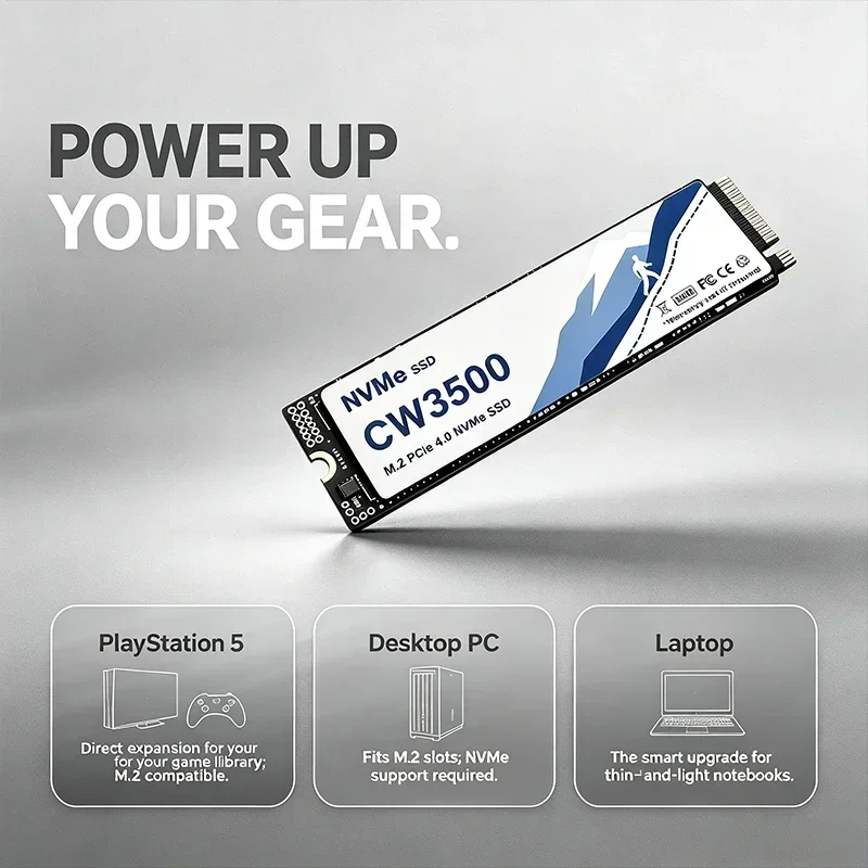 قرص تخزين داخلي CW3500 NVMe SS - مراجعة M.2 Nvme 4Tb Pcie 4.0 Ssd وسعره
