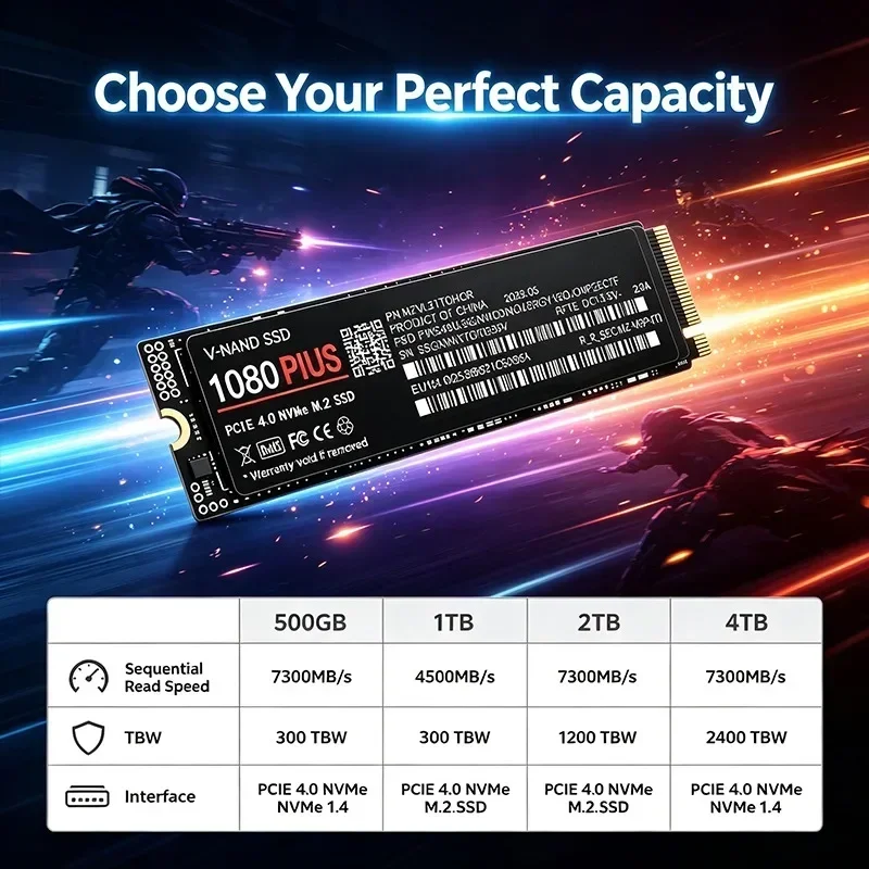 قرص تخزين SSD NVMe M.2 2280 PC - مراجعة M.2 Nvme 4Tb Pcie 4.0 Ssd وسعره