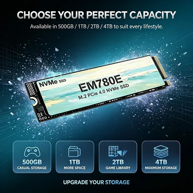 قرص تخزين داخلي SSD من نوع NVM - مراجعة M.2 Nvme 4Tb Pcie 4.0 Ssd وسعره