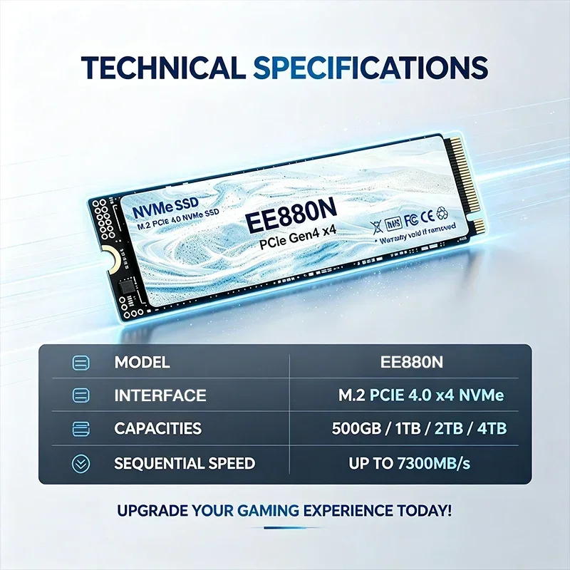 محرك أقراص صلبة داخلي SSD M.2  - مراجعة M.2 Nvme 4Tb Pcie 4.0 Ssd وسعره