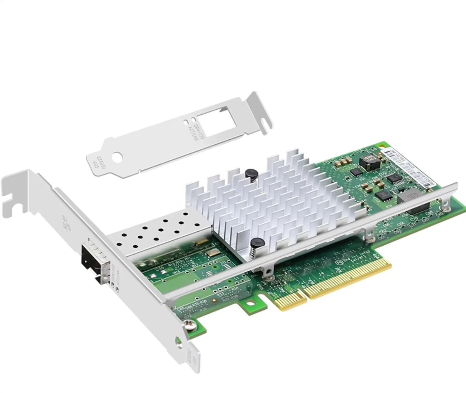 بطاقة شبكة أصلية من إنتل، طراز - مراجعة 10Gb Sfp+ Pcie Network Card Dual Port وسعره