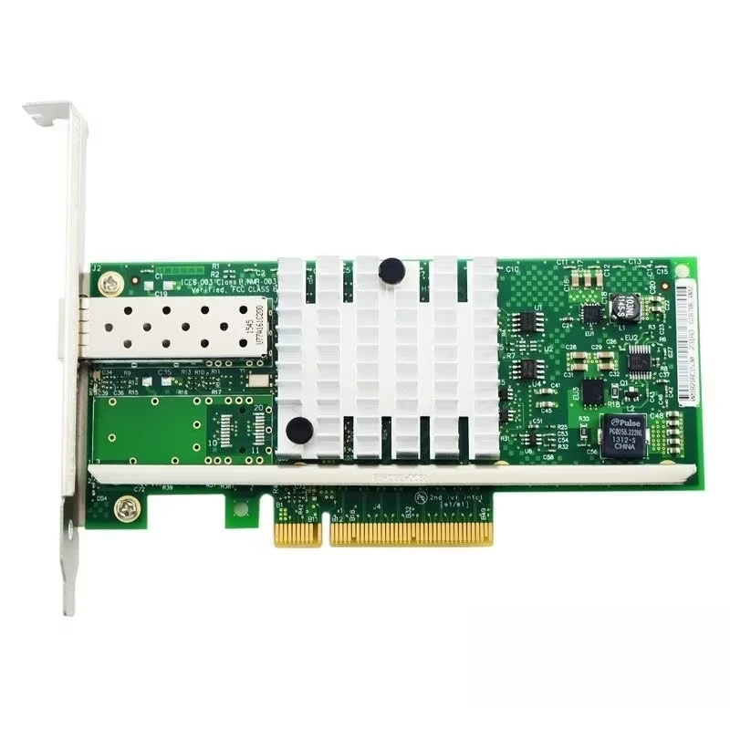 بطاقة شبكة أصلية من إنتل، طراز - مراجعة 10Gb Sfp+ Pcie Network Card Dual Port وسعره
